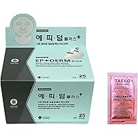 Amazon | エピダームプラスマスク 25枚入 正規品 CICA配合